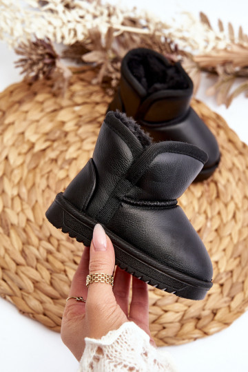 Botas de nieve eco infantiles color negro Husalta 2