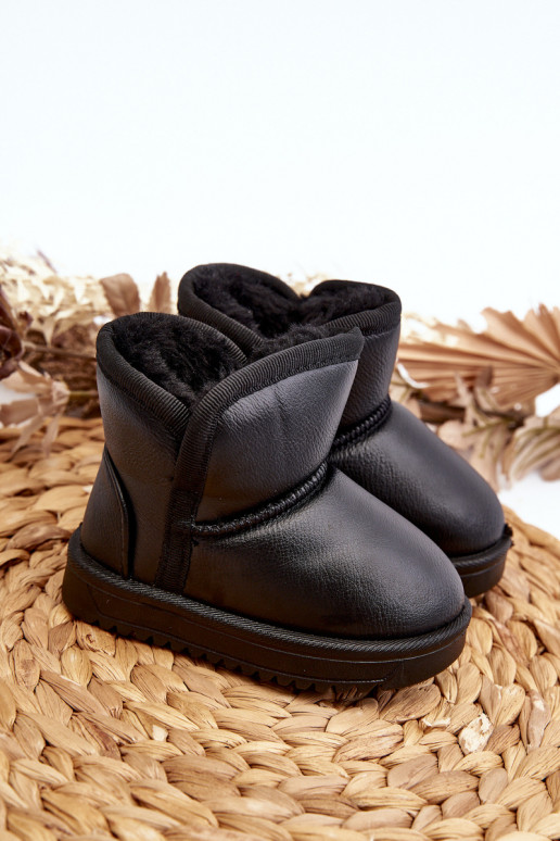 Botas de nieve eco infantiles color negro Husalta Botas de nieve eco infantiles color negro Husalta