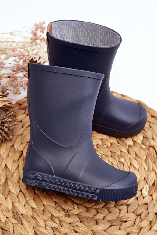 Zapatos de goma para niños Wave Gokids 979 azul oscuro