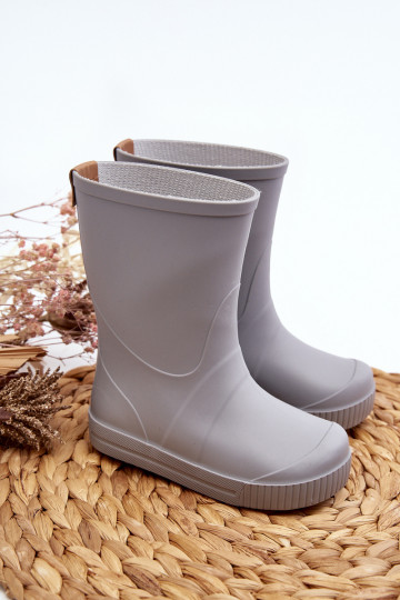 Zapatillas de goma infantiles Wave Gokids 979 color gris 2