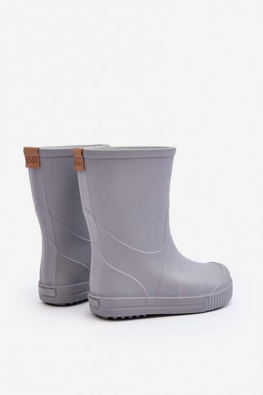 Zapatillas de goma infantiles Wave Gokids 979 color gris