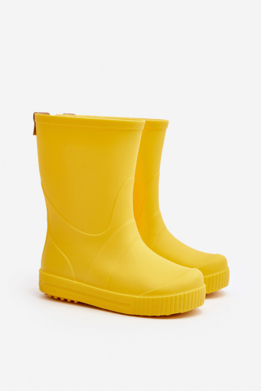 Zapatillas de goma infantiles Wave Gokids 979 color amarillo