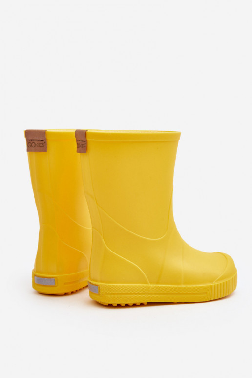 Zapatillas de goma infantiles Wave Gokids 979 color amarillo