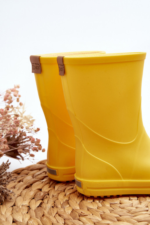 Zapatillas de goma infantiles Wave Gokids 979 color amarillo