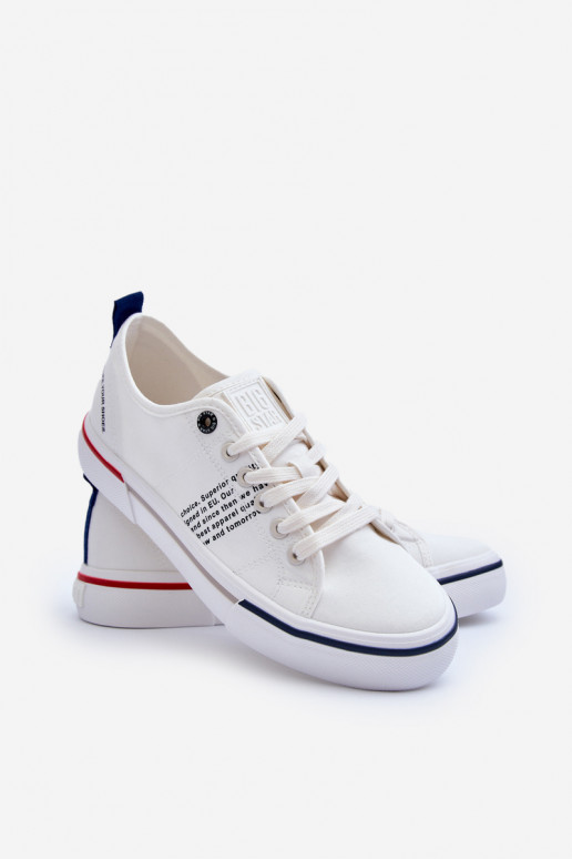 zapatos casual Big Star LL174204 color blanco