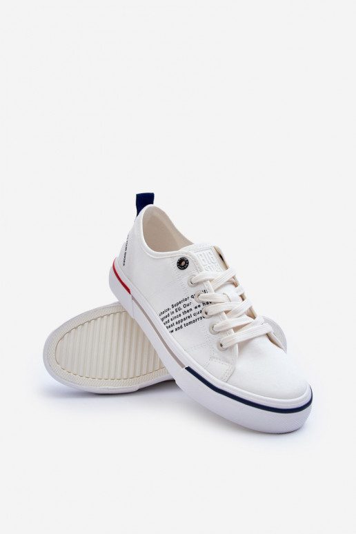 zapatos casual Big Star LL174204 color blanco