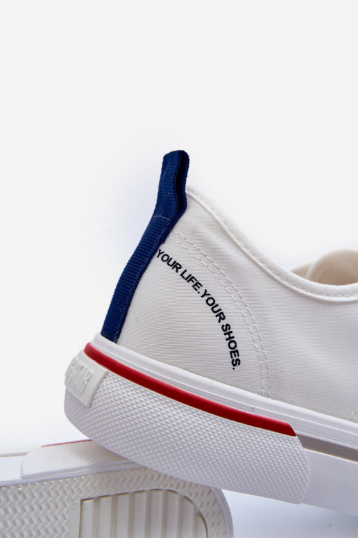 zapatos casual Big Star LL174204 color blanco