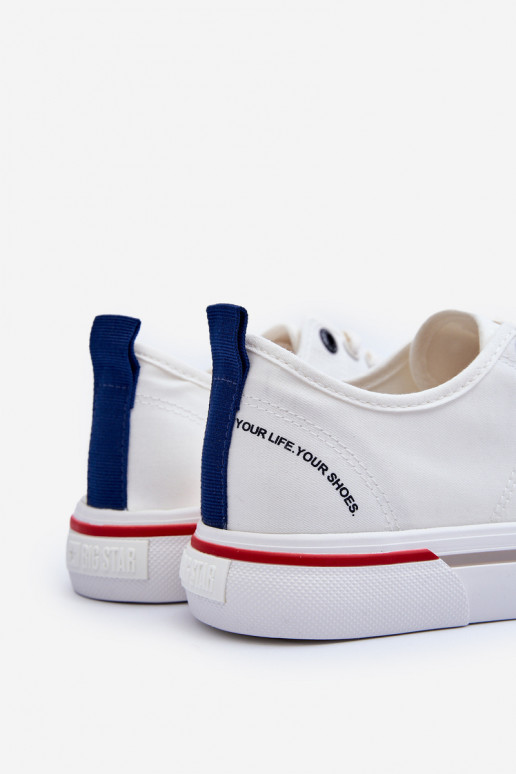 zapatos casual Big Star LL174204 color blanco