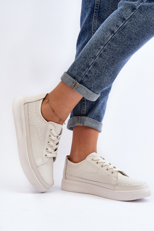 calzado deportivo Sneakers modelo zapatos color blanco Failla