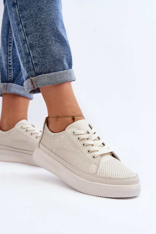 calzado deportivo Sneakers modelo zapatos color blanco Failla