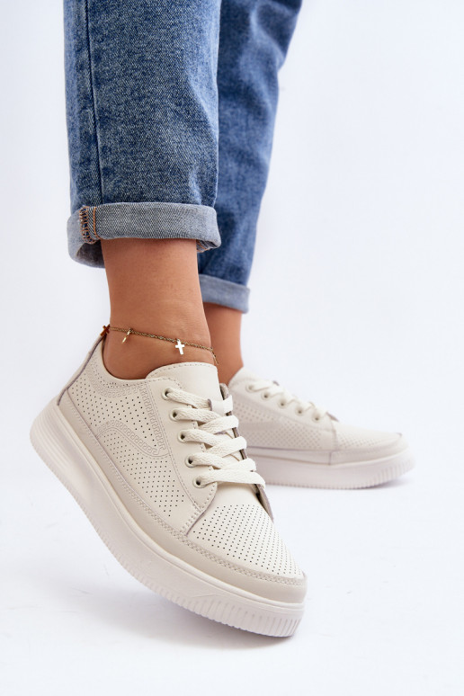 calzado deportivo Sneakers modelo zapatos color blanco Failla