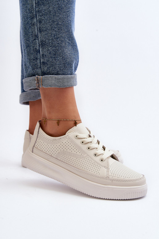 calzado deportivo Sneakers modelo zapatos color blanco Failla