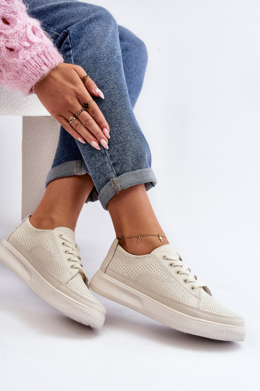calzado deportivo Sneakers modelo zapatos color blanco Failla