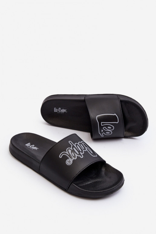 Pantuflas Lee Cooper LCW-24-42-2485M color negro Pantuflas Lee Cooper LCW-24-42-2485M color negro