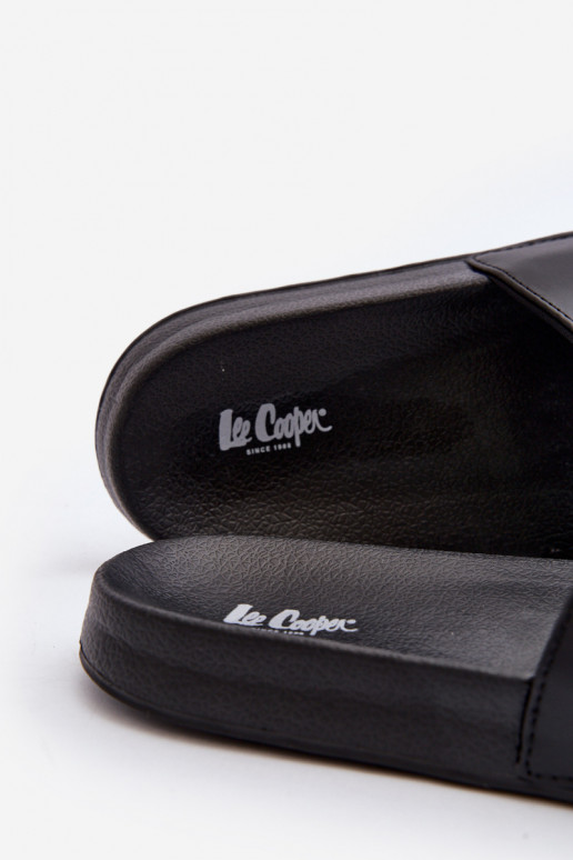 Pantuflas Lee Cooper LCW-24-42-2485M color negro Pantuflas Lee Cooper LCW-24-42-2485M color negro