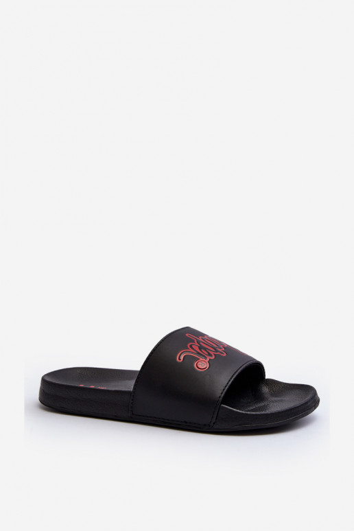 Pantuflas Lee Cooper LCW-24-42-2484M color negro Pantuflas Lee Cooper LCW-24-42-2484M color negro