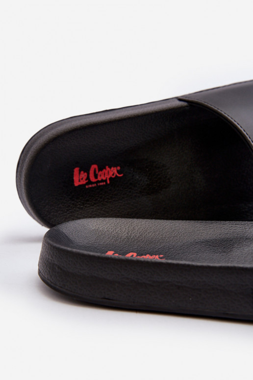 Pantuflas Lee Cooper LCW-24-42-2484M color negro Pantuflas Lee Cooper LCW-24-42-2484M color negro