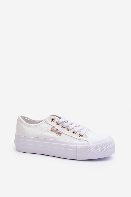 Zapatos con plataforma mujer Lee Cooper LCW-24-31-2725 blanco