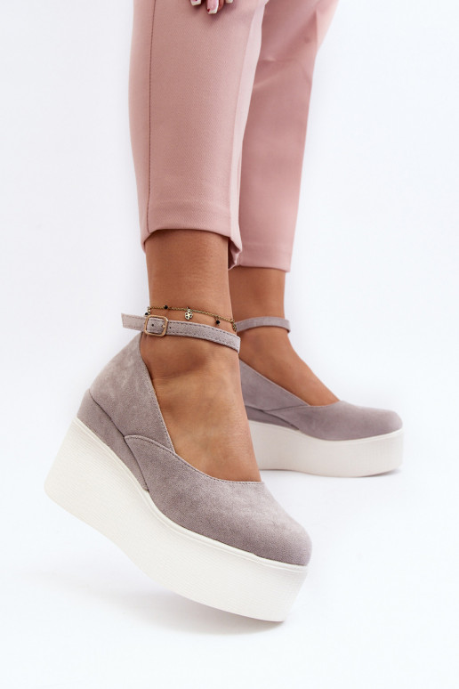 alpargatas en color gris Malla alpargatas en color gris Malla