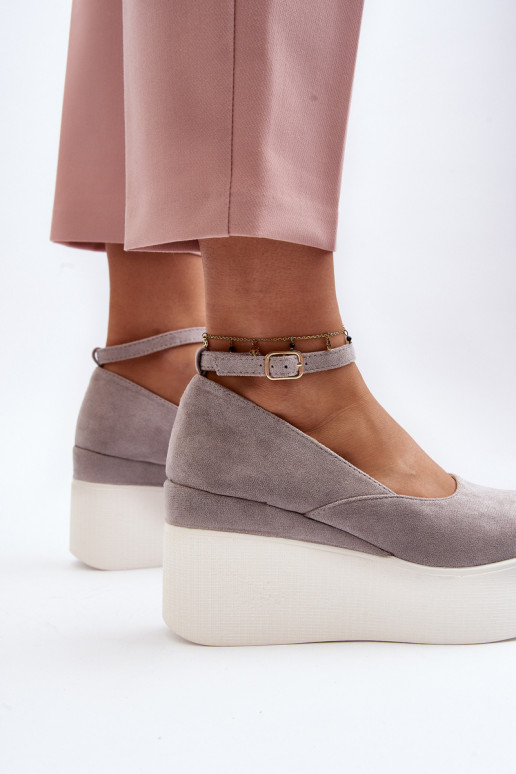 alpargatas en color gris Malla alpargatas en color gris Malla