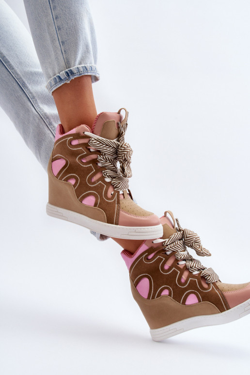 Zapatillas modelo zapatos color rosa Leoppa Zapatillas modelo zapatos color rosa Leoppa