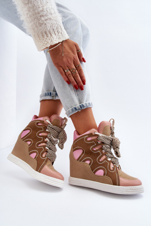 Zapatillas modelo zapatos color rosa Leoppa Zapatillas modelo zapatos color rosa Leoppa