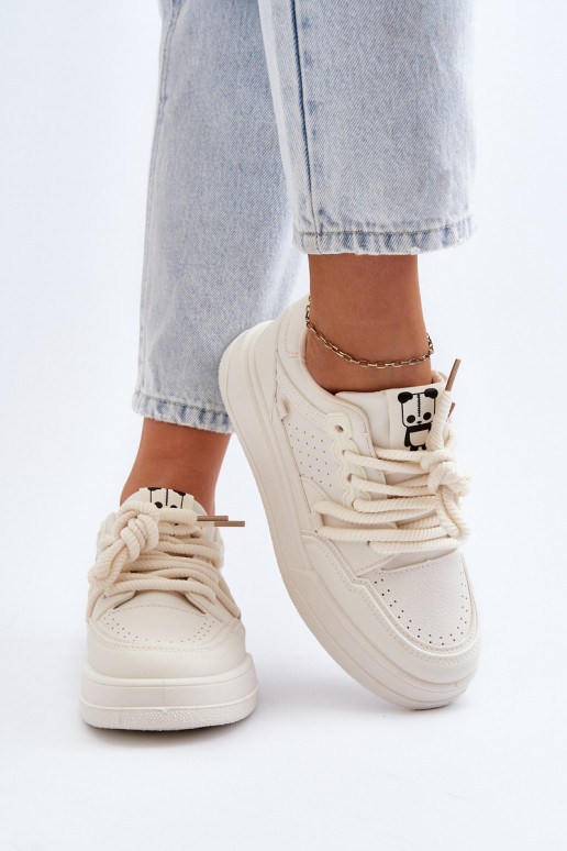 Zapatillas modelo zapatos Eco color beige Avaalis Zapatillas modelo zapatos Eco color beige Avaalis