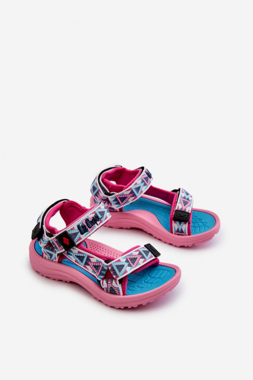 Sandalias infantiles Lee Cooper LCW-24-34-2600 color rosa