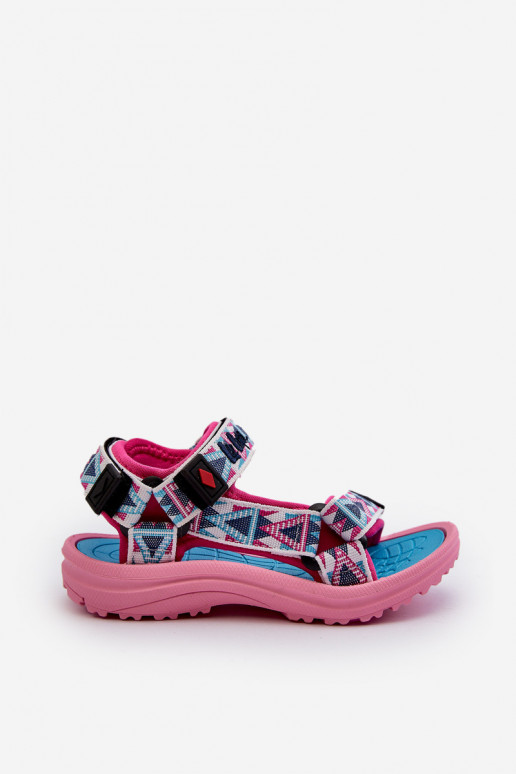 Sandalias infantiles Lee Cooper LCW-24-34-2600 color rosa