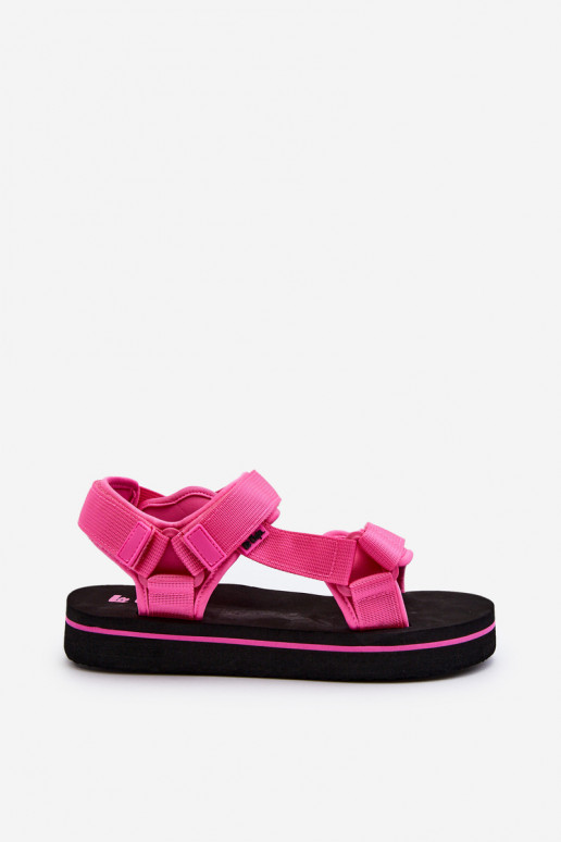 Sandalias de mujer con plataforma Lee Cooper LCW-24-05-2750L color rosa