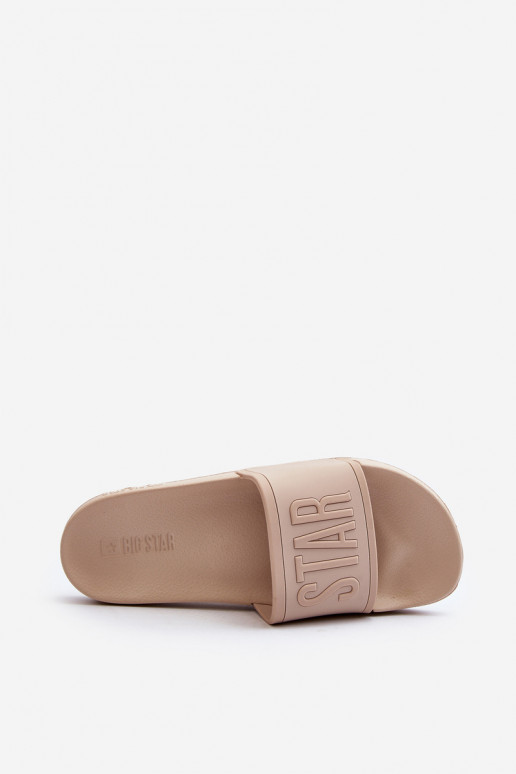 Pantuflas Big Star NN274A645 beige