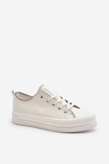 Zapatos de mujer de cuero sintético Big Star NN274847 color blanco 2