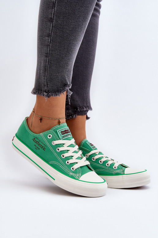 Zapatos mujer Big Star NN274240 verde Zapatos mujer Big Star NN274240 verde