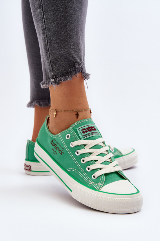 Zapatos mujer Big Star NN274240 verde Zapatos mujer Big Star NN274240 verde