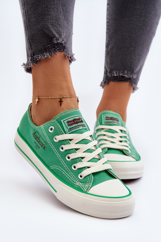Zapatos mujer Big Star NN274240 verde