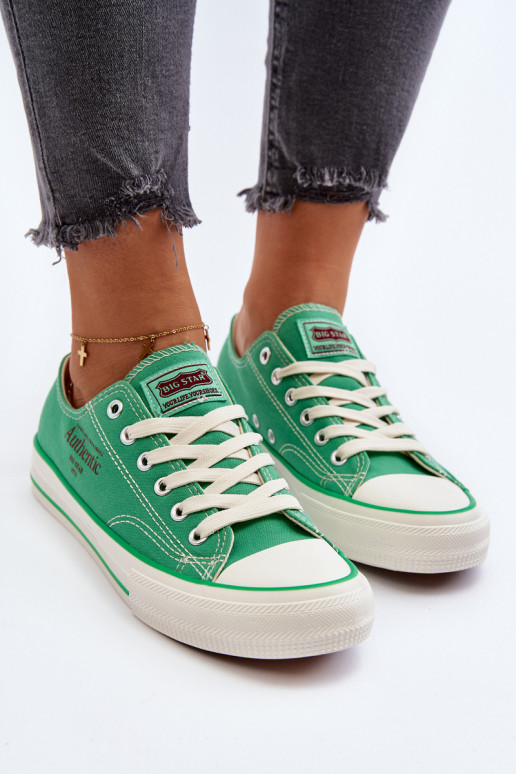 Zapatos mujer Big Star NN274240 verde