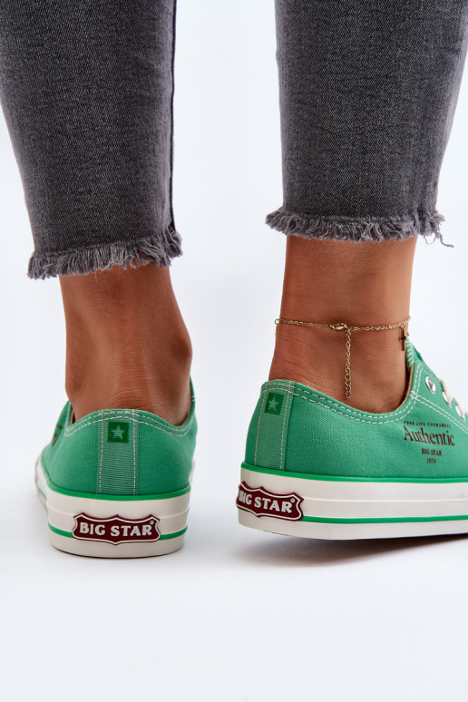Zapatos mujer Big Star NN274240 verde