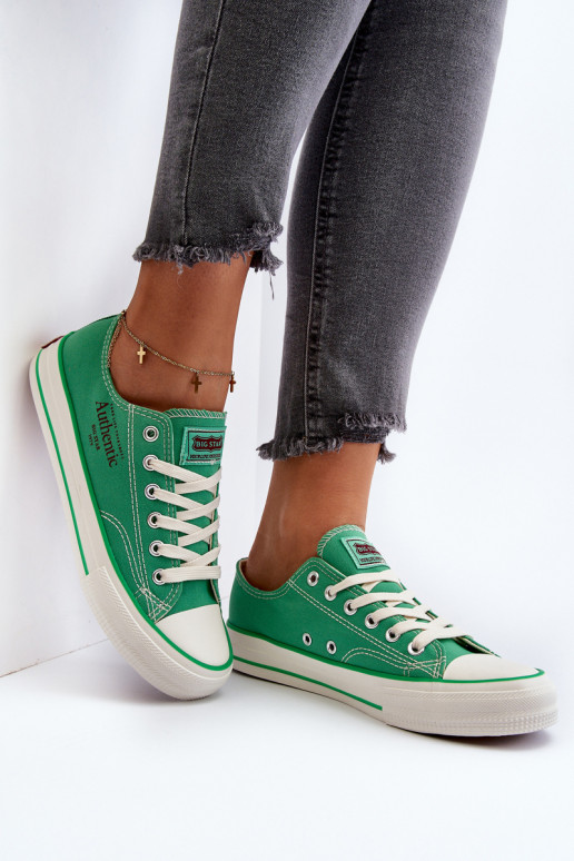 Zapatos mujer Big Star NN274240 verde Zapatos mujer Big Star NN274240 verde