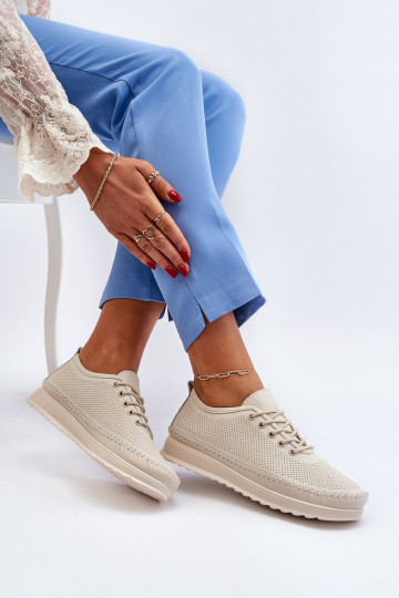 Zapatos estilo deportivo Zapatos ocio color beige Lalnai 2