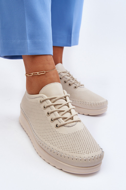 Zapatos estilo deportivo Zapatos ocio color beige Lalnai