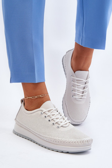 Zapatos estilo deportivo Zapatos tiempo libre color blanco Lalnai