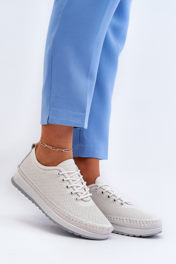 Zapatos estilo deportivo Zapatos tiempo libre color blanco Lalnai 2