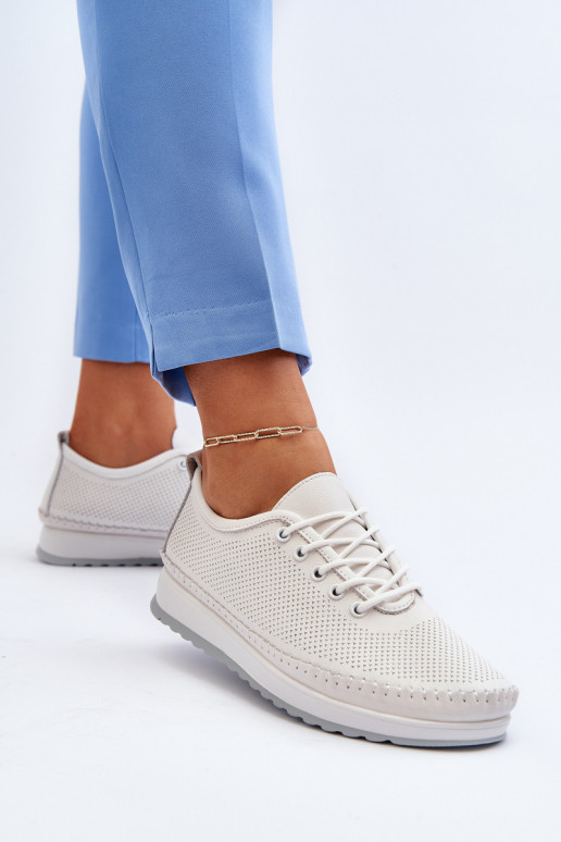 Zapatos estilo deportivo Zapatos tiempo libre color blanco Lalnai