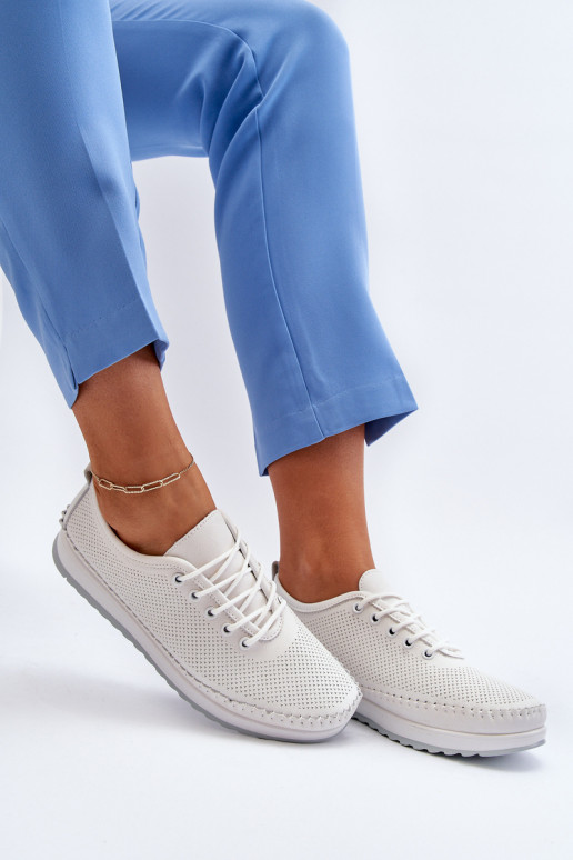 Zapatos estilo deportivo Zapatos tiempo libre color blanco Lalnai