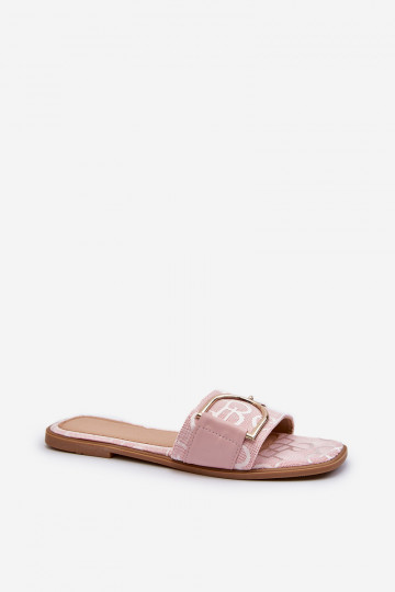 con brillos Zapatillas de casa de mujer con adornos en rosa Taleci