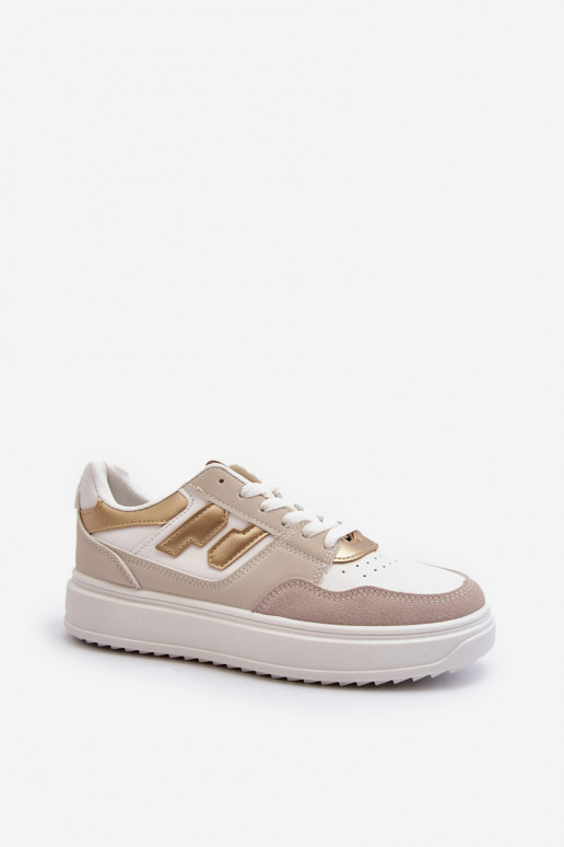 Zapatillas modelo zapatos beige Regines