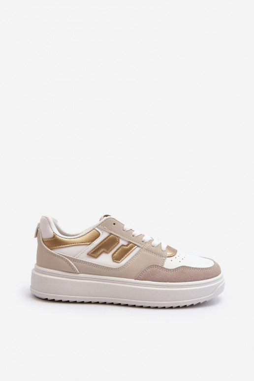 Zapatillas modelo zapatos beige Regines