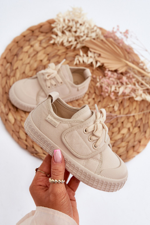Calzado casual infantil HI-POLY SYSTEM BIG STAR NN374017 beige