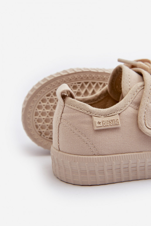 Calzado casual infantil HI-POLY SYSTEM BIG STAR NN374017 beige