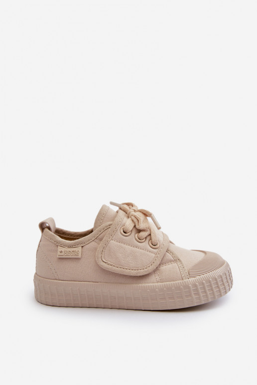 Calzado casual infantil HI-POLY SYSTEM BIG STAR NN374017 beige